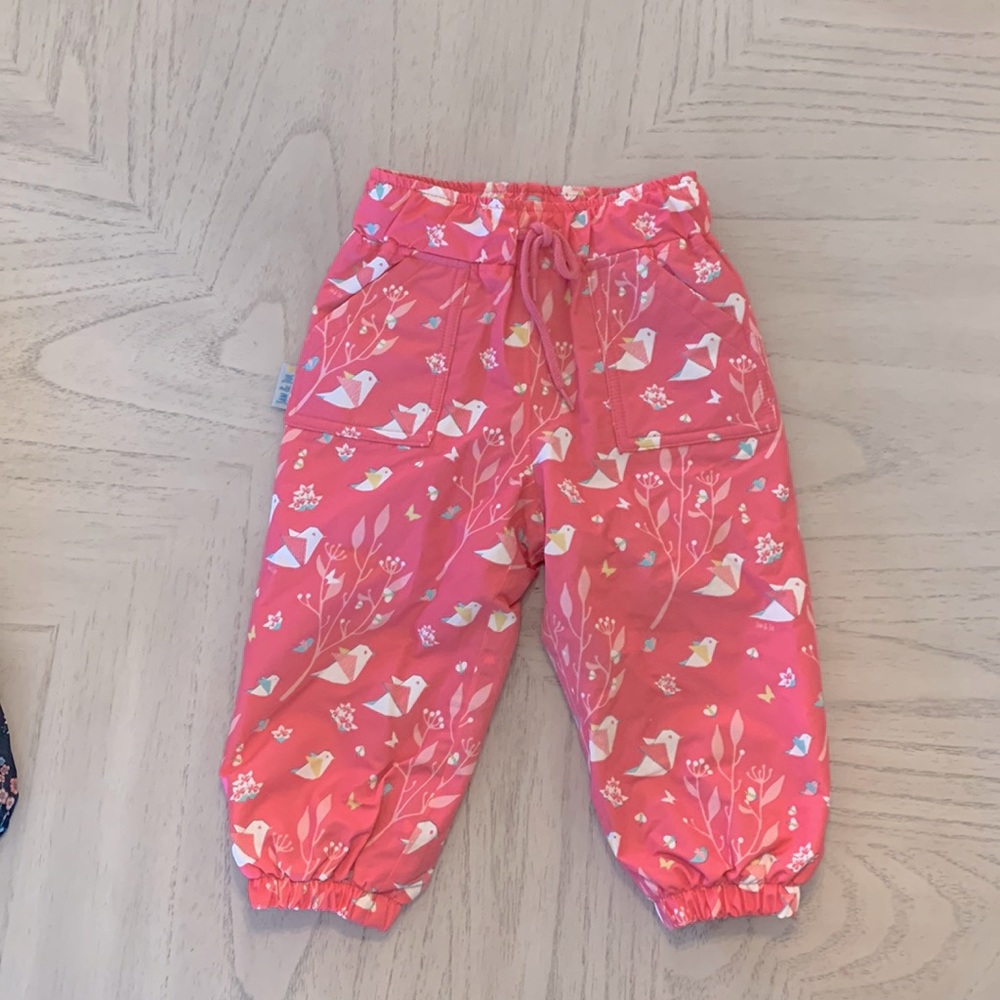 🔵3/$30| Jan & Jul Fleece line Rain and Snow pants